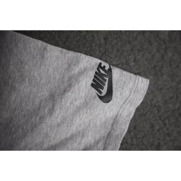 Nike Air T-Shirt Men XL Gray Activewear Athletic Cut Spell Out Swoosh Stich Logo - Picture 4 of 10